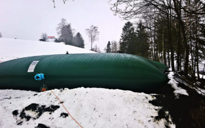 Vaky na vodu pro zasněžování pro SKI Benecko