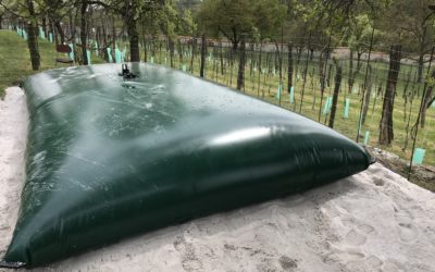 Vak na zavlažování městských vinic v Kadani